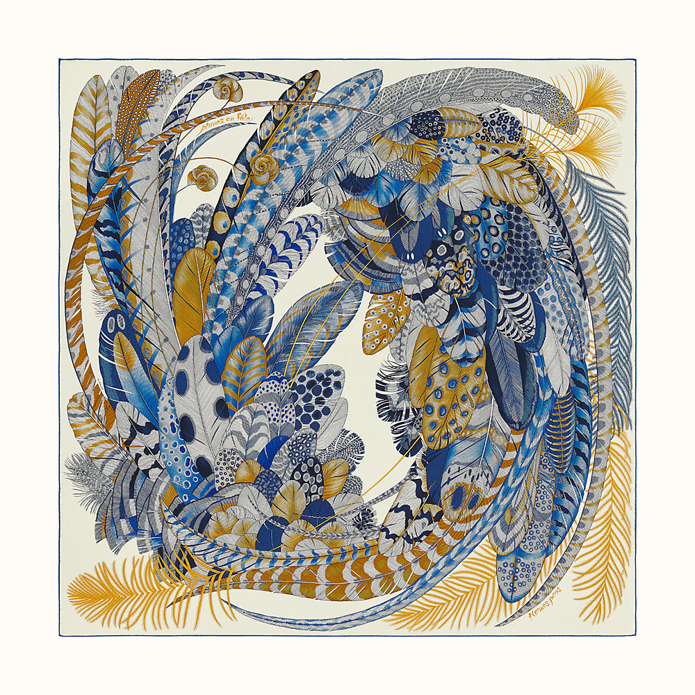 Châle 140 Plumes en Fête Hermès Suisse